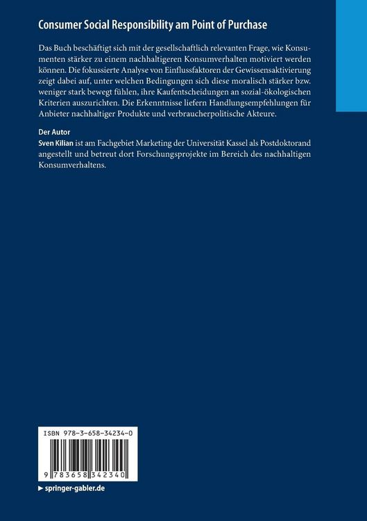 Produktbild: Consumer Social Responsibility am Point of Purchase