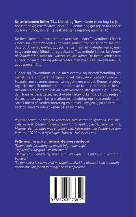 Produktbild: Rejseskribenten Rejser Til... L&uuml;beck og Travem&uuml;nde