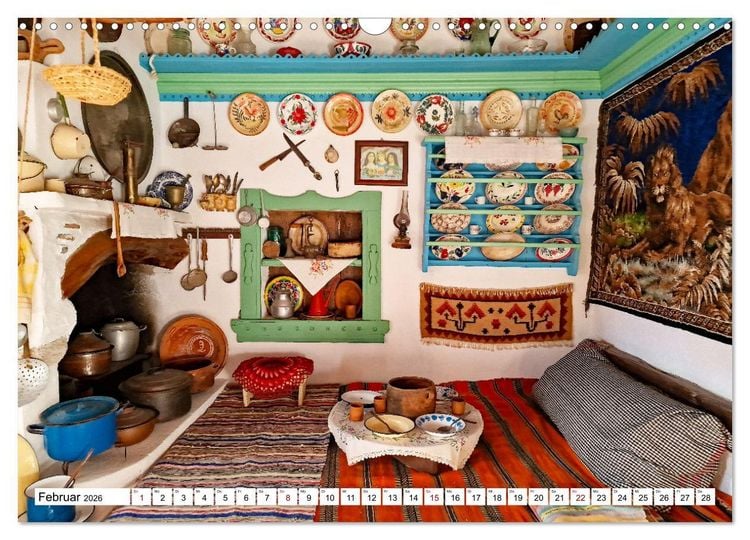 Produktbild: Traditionshaus auf Kos (Wandkalender 2026 DIN A3 quer), CALVENDO Monatskalender