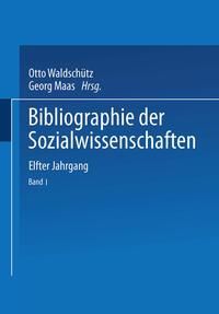 Produktbild: Bibliographie der Sozialwissenschaften