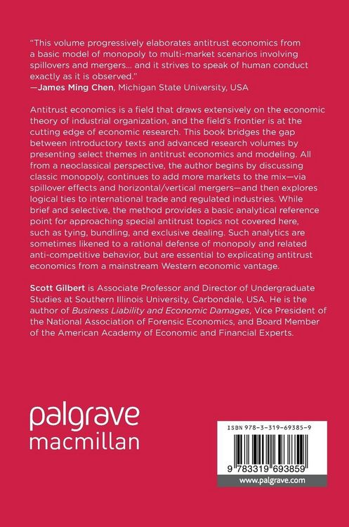 Produktbild: Multi-Market Antitrust Economics
