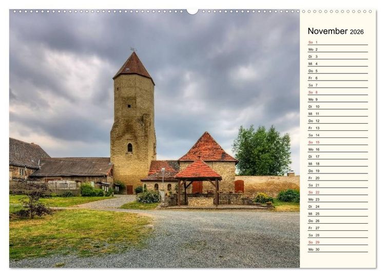 Produktbild: Burgen im Harz (Wandkalender 2026 DIN A2 quer), CALVENDO Monatskalender