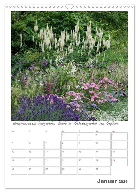 Produktbild: G&auml;rten in Schweden (Wandkalender 2026 DIN A3 hoch), CALVENDO Monatskalender