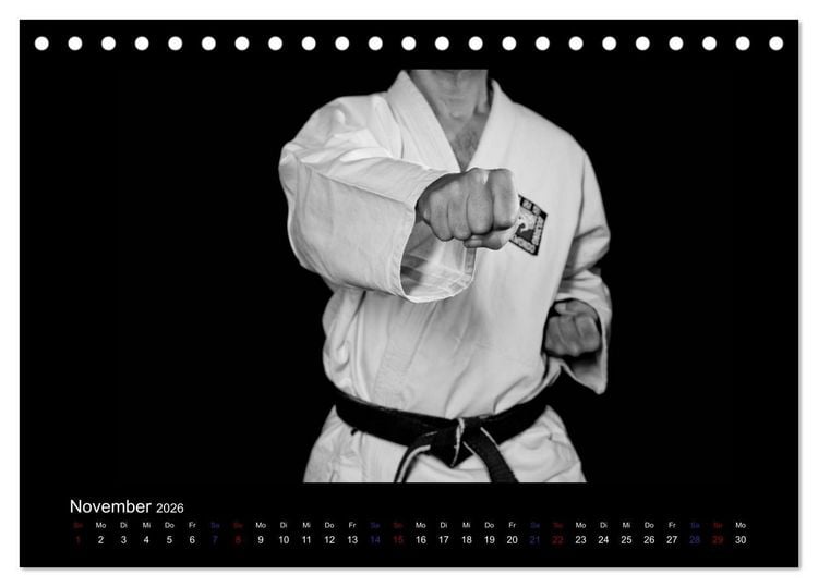 Produktbild: Traditionelles Taekwon-Do (Tischkalender 2026 DIN A5 quer), CALVENDO Monatskalender