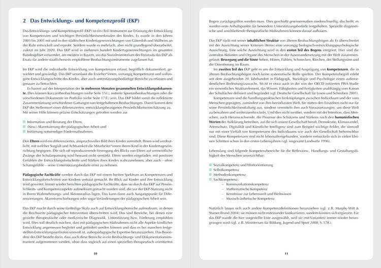 Produktbild: Das individuelle Entwicklungs- und Kompetenzprofil (EKP) f&uuml;r Kinder von 0-3 Jahren. Manual