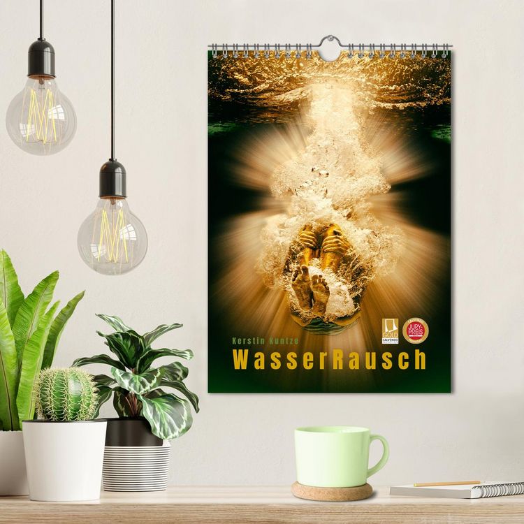Produktbild: WasserRausch (Wandkalender 2026 DIN A4 hoch), CALVENDO Monatskalender