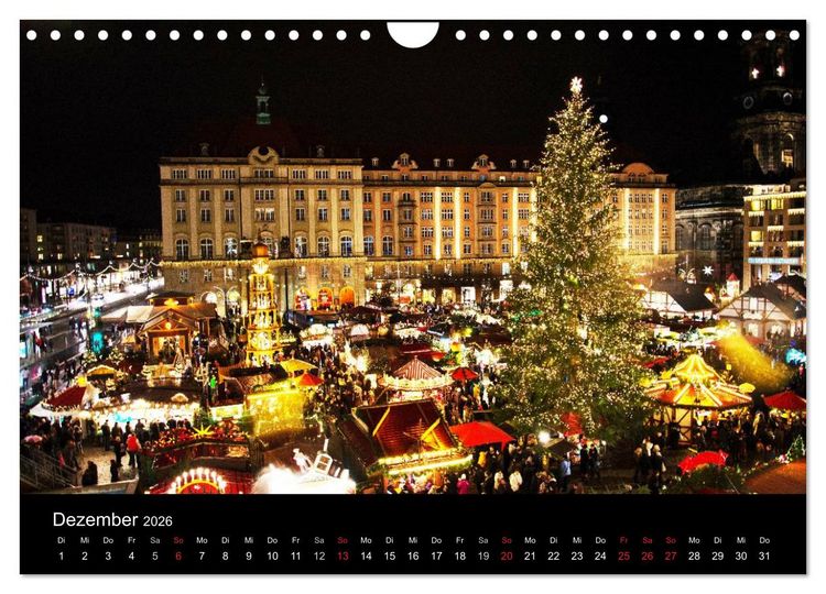 Produktbild: Dresden und Umgebung (Wandkalender 2026 DIN A4 quer), CALVENDO Monatskalender