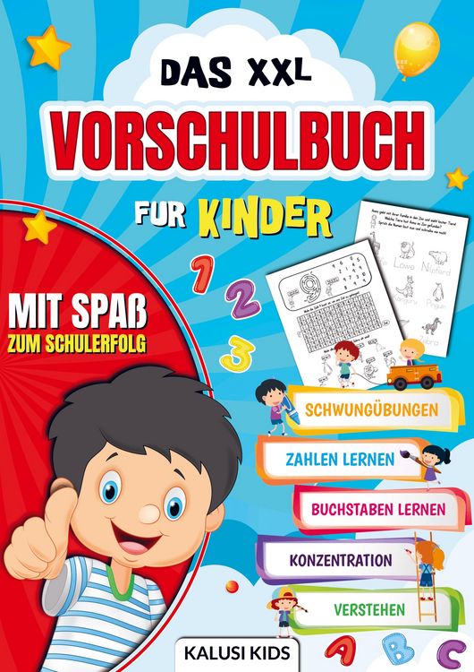 Produktbild: Das XXL Vorschulbuch f&uuml;r Kinder