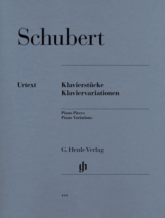 Bild vom Artikel Franz Schubert - Klavierstücke - Klaviervariationen vom Autor Franz Schubert