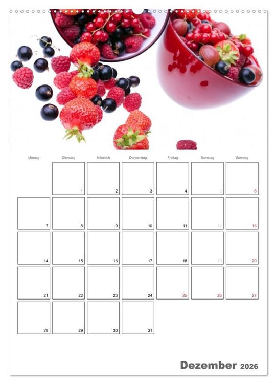 Produktbild: Frische K&uuml;che - Der hilfreiche Monatsplaner / Planer (hochwertiger Premium Wandkalender 2026 DIN A2 hoch), Kunstdruck in Hochglanz