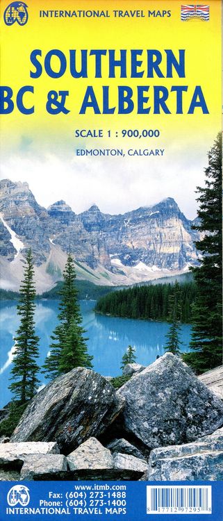 Produktbild: Southern BC/Alberta 1:900000