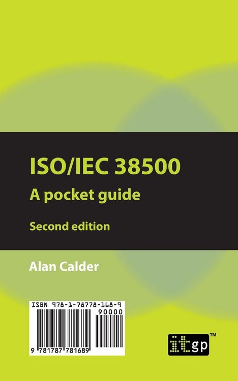 Produktbild: ISO/IEC 38500