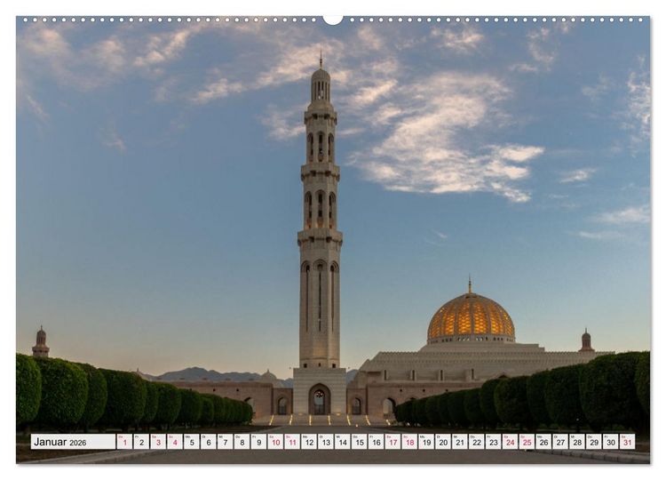 Produktbild: Faszinierender Oman (Wandkalender 2026 DIN A2 quer), CALVENDO Monatskalender