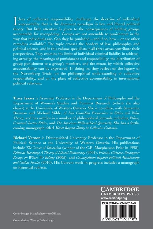 Produktbild: Accountability for Collective Wrongdoing