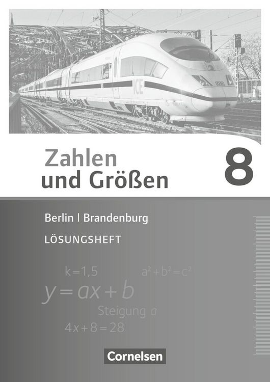 Produktbild: Zahlen und Gr&ouml;&szlig;en - Berlin und Brandenburg - 8. Schuljahr