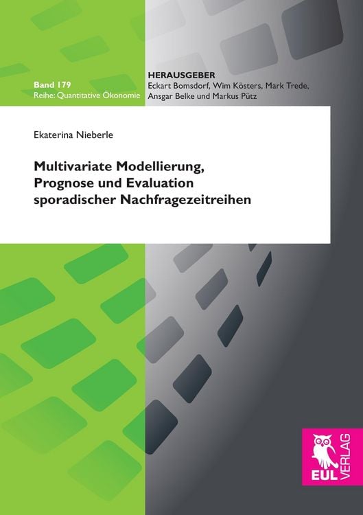 Produktbild: Multivariate Modellierung, Prognose und Evaluation sporadischer Nachfragezeitreihen