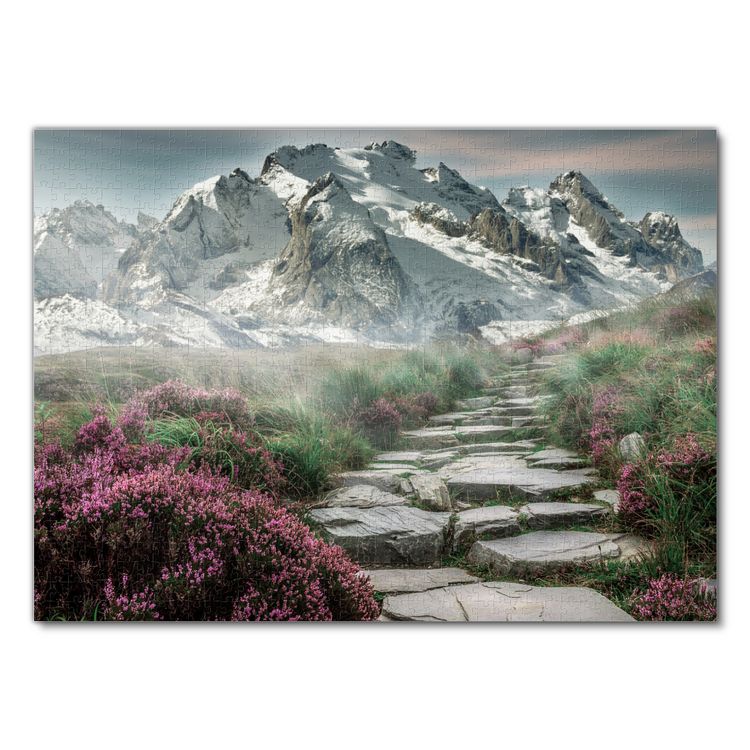 Produktbild: Lais Puzzle Berglandschaft 1000 Teile