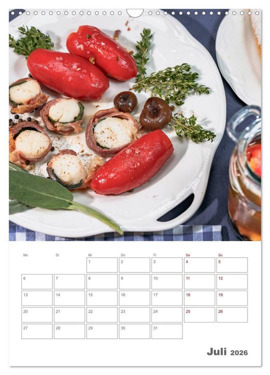 Produktbild: Historische Tomaten - Ein K&uuml;chen Terminplaner (Wandkalender 2026 DIN A3 hoch), CALVENDO Monatskalender