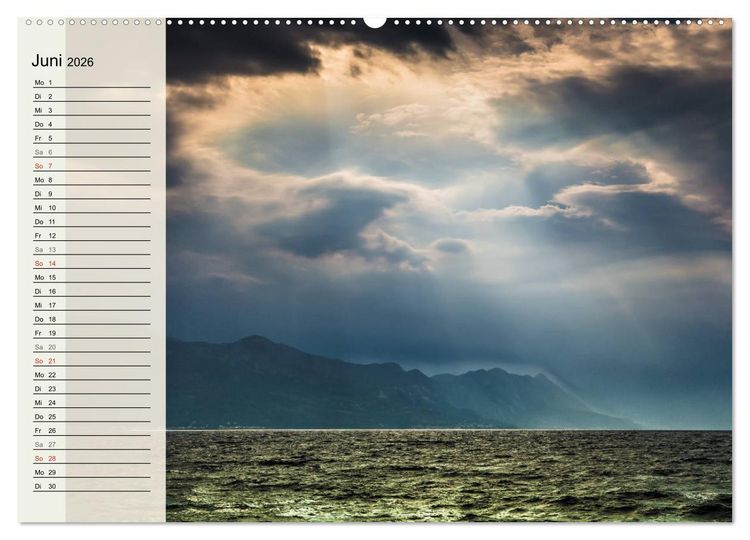 Produktbild: Dalmatien - Sonne, Strand und mehr (Wandkalender 2026 DIN A2 quer), CALVENDO Monatskalender
