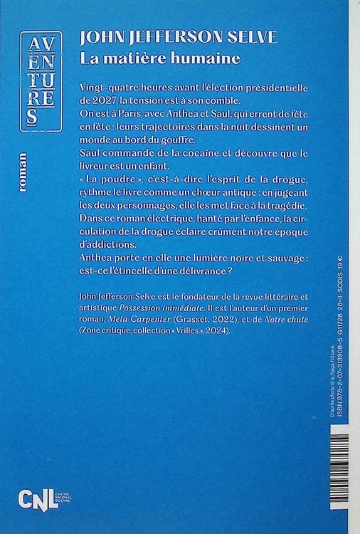 Produktbild: La mati&egrave;re humaine