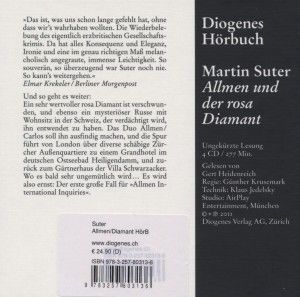 Produktbild: Allmen und der rosa Diamant