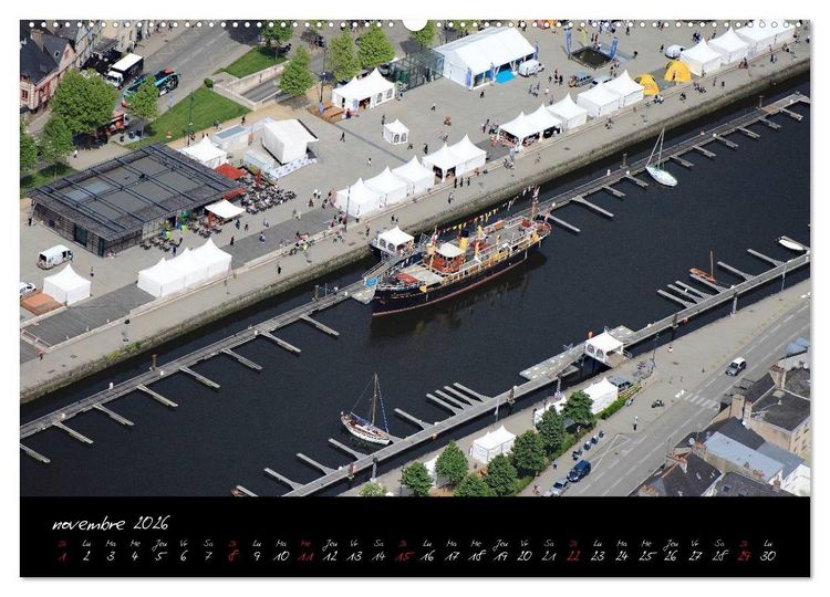 Produktbild: Le Morbihan entre terre et mer (Calendrier mural 2026 DIN A2 vertical) calendrier de bureau