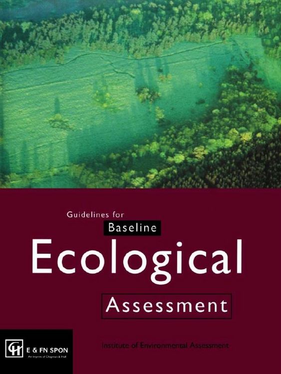 Produktbild: Guidelines for Baseline Ecological Assessment