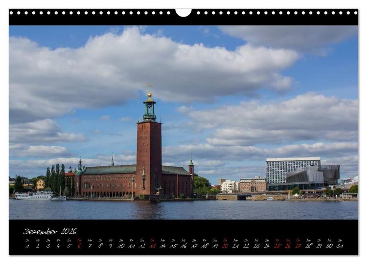 Produktbild: Stockholm und seine Sch&auml;ren (Wandkalender 2026 DIN A3 quer), CALVENDO Monatskalender