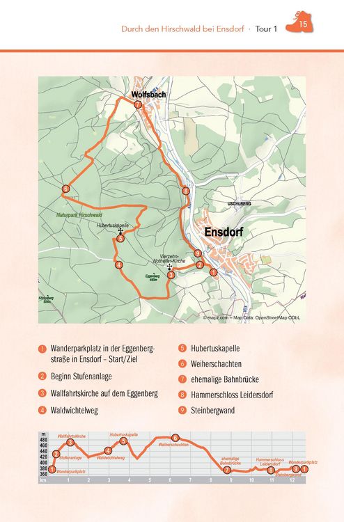 Produktbild: Wanderf&uuml;hrer Hirschwald