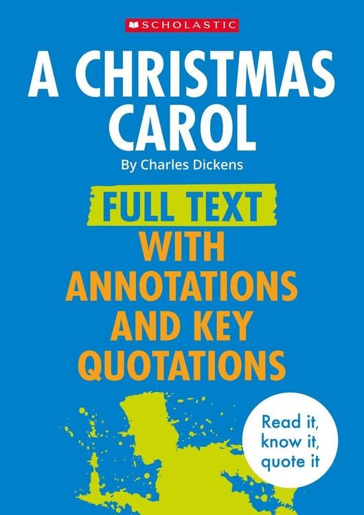 Produktbild: A Christmas Carol: Full Text with Annotations and Key Quotations