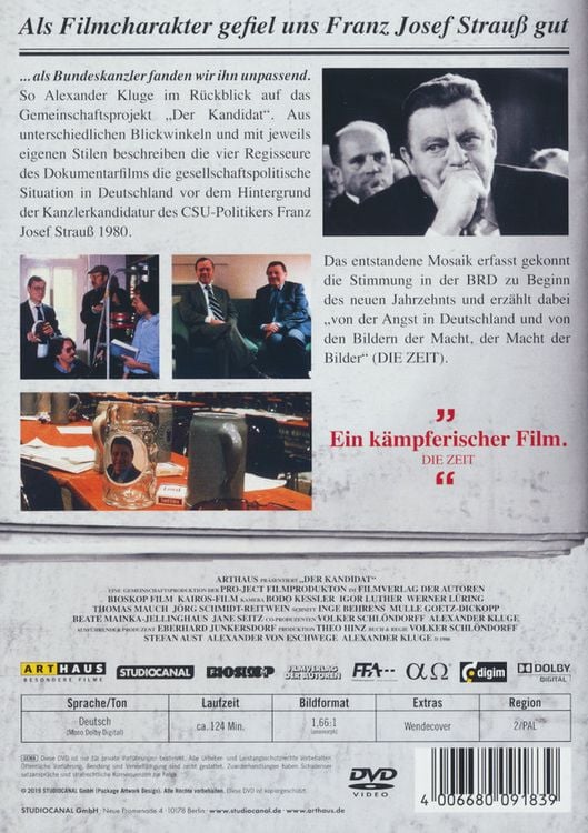 Produktbild: Der Kandidat - Digital Remastered