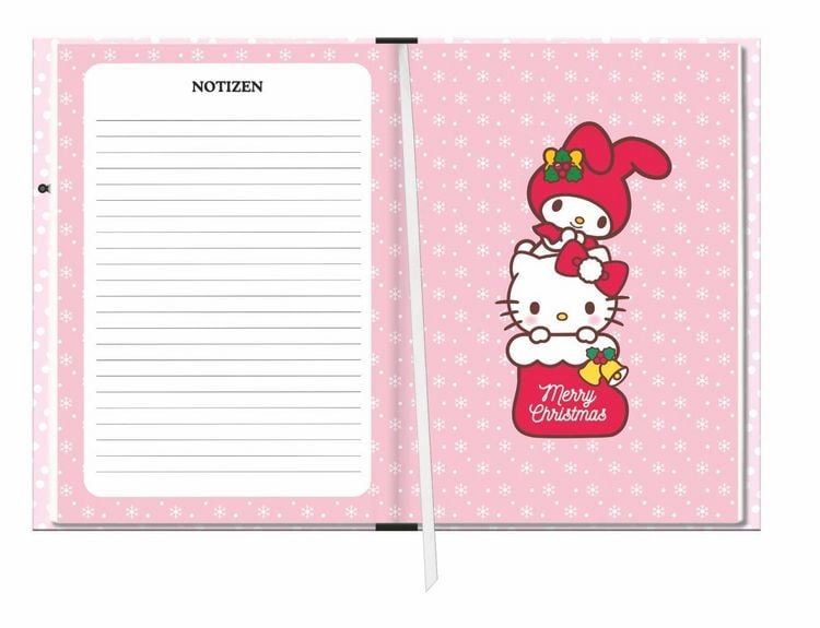 Produktbild: Hello Kitty 17-Monats-Kalenderbuch A5 2027 - 17 Monate. Von August 2026 bis Dezember 2027