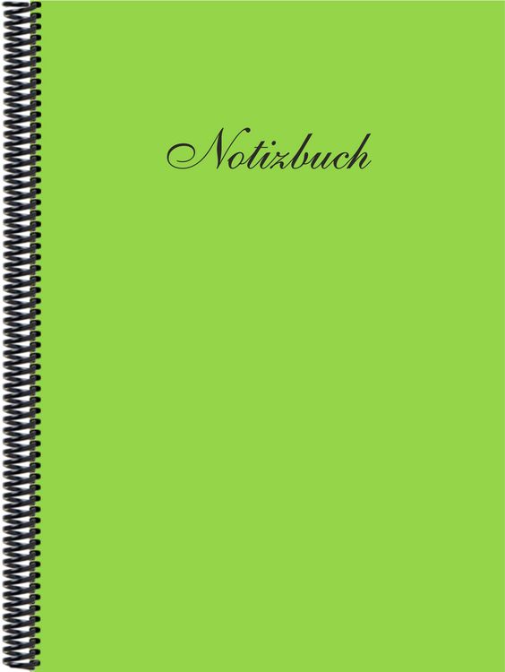 Produktbild: Notizbuch DINA 4