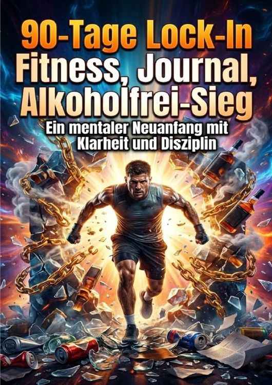 Produktbild: 90-Tage Lock-In: Fitness, Journal, Alkoholfrei-Sieg