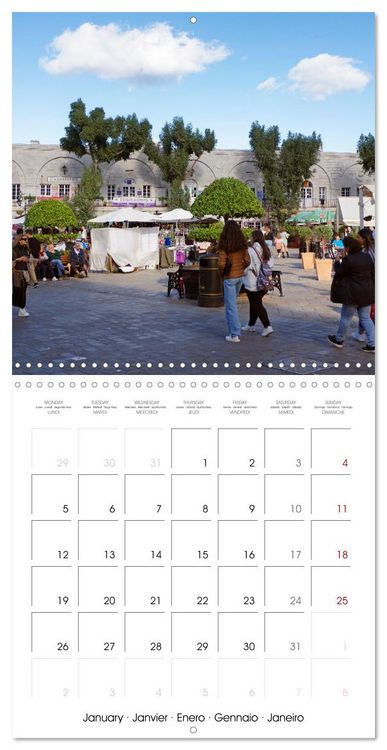Produktbild: Gibraltar - Where Britain borders Spain (Wall Calendar 2026 12 &times; 12 Inch) CALVENDO 12 Month Wall Calendar