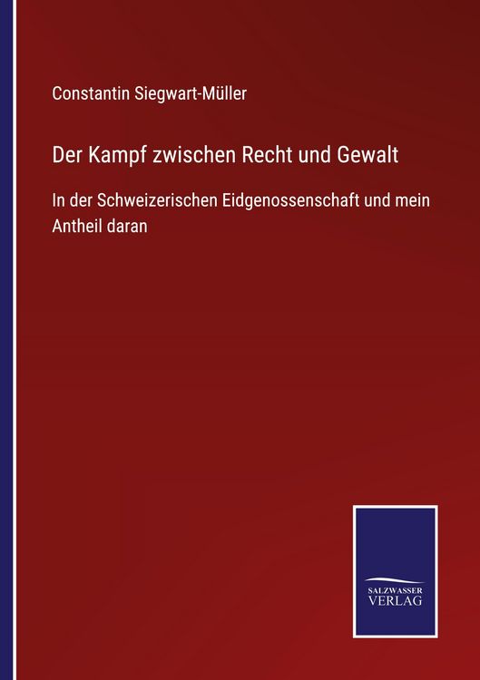 Produktbild: Der Kampf zwischen Recht und Gewalt