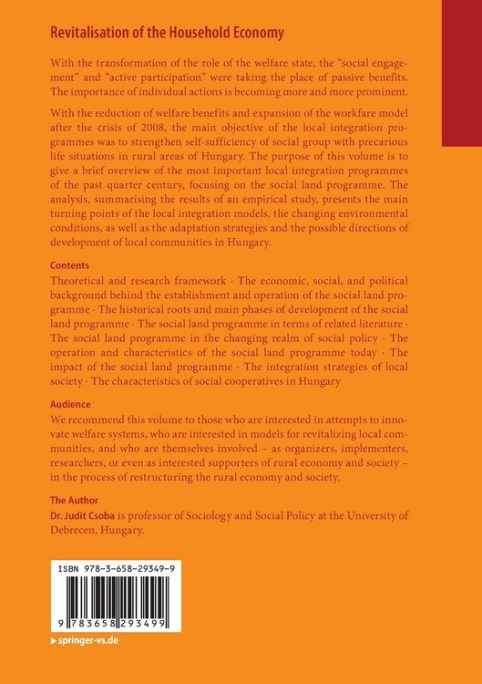 Produktbild: Revitalisation of the Household Economy