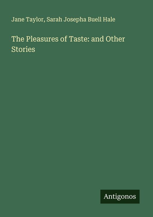 Produktbild: The Pleasures of Taste: and Other Stories