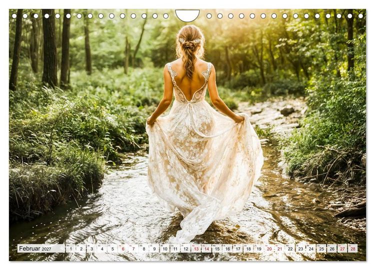 Produktbild: Trash The Dress - Brautshooting mit Action (Wandkalender 2027 DIN A4 quer), CALVENDO Monatskalender