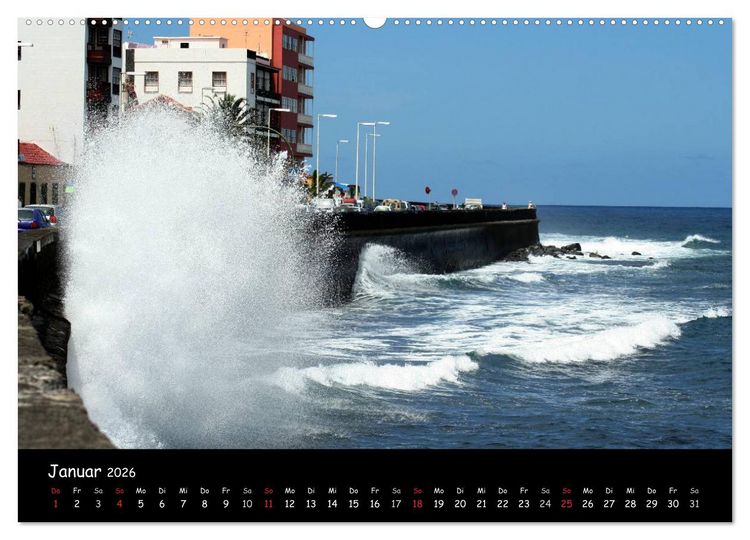 Produktbild: La Palma, Isla bonita (Wandkalender 2026 DIN A2 quer), CALVENDO Monatskalender