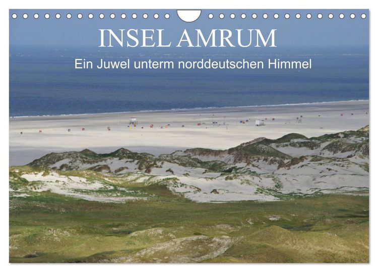 Produktbild: Insel Amrum - Ein Juwel unterm norddeutschen Himmel (Wandkalender 2026 DIN A4 quer), CALVENDO Monatskalender