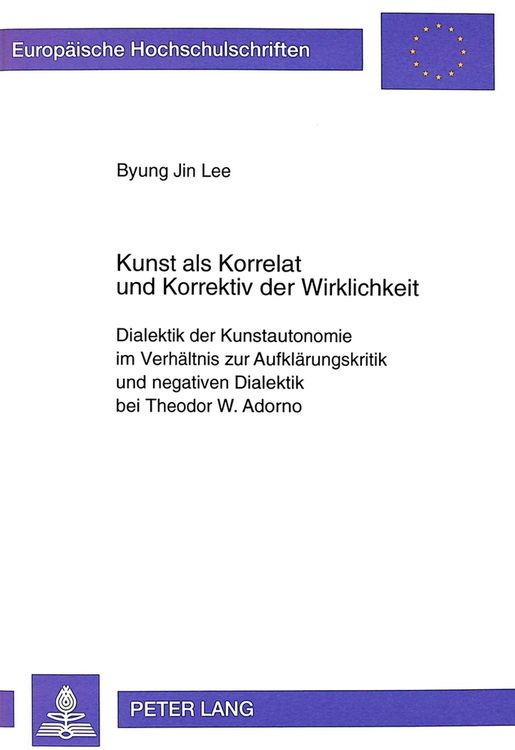 Produktbild: Kunst als Korrelat und Korrektiv der Wirklichkeit