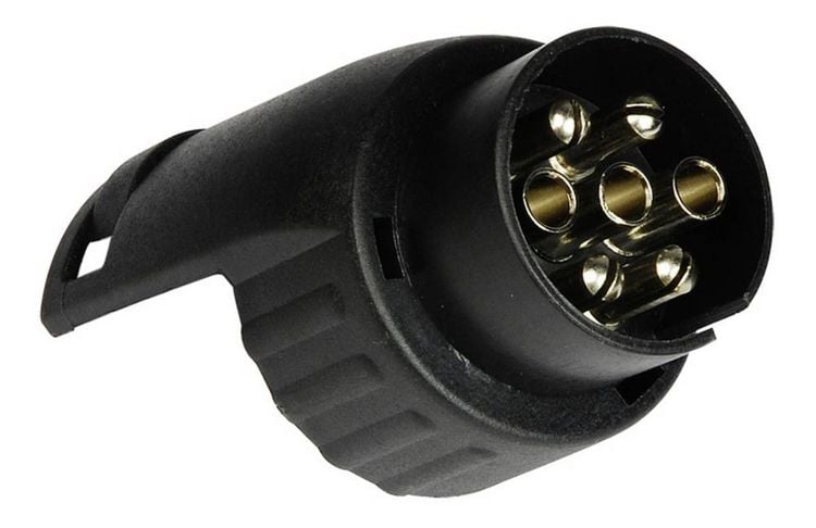 Produktbild: HP Autozubeh&ouml;r 28651 Anh&auml;nger Adapter [Stecker 13polig - Steckdose 7polig] Kunststoff