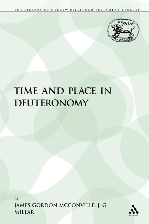 Produktbild: Time and Place in Deuteronomy