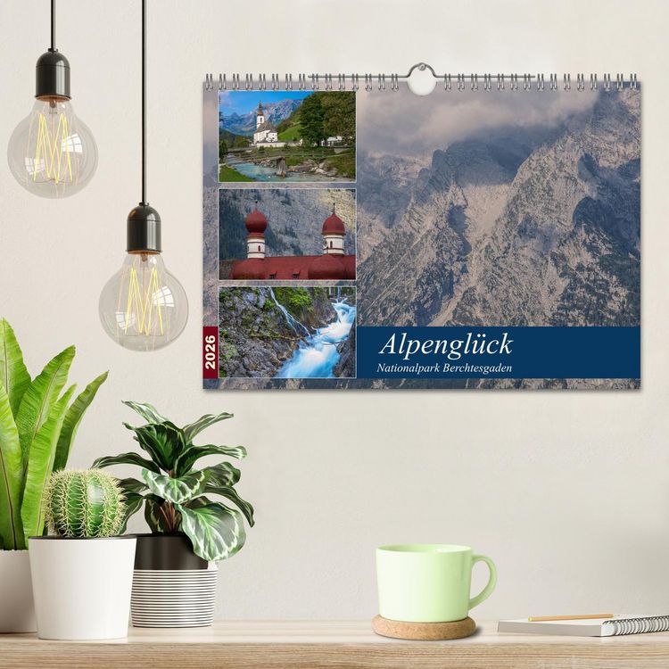 Produktbild: Alpengl&uuml;ck - Nationalpark Berchtesgaden (Wandkalender 2026 DIN A4 quer), CALVENDO Monatskalender
