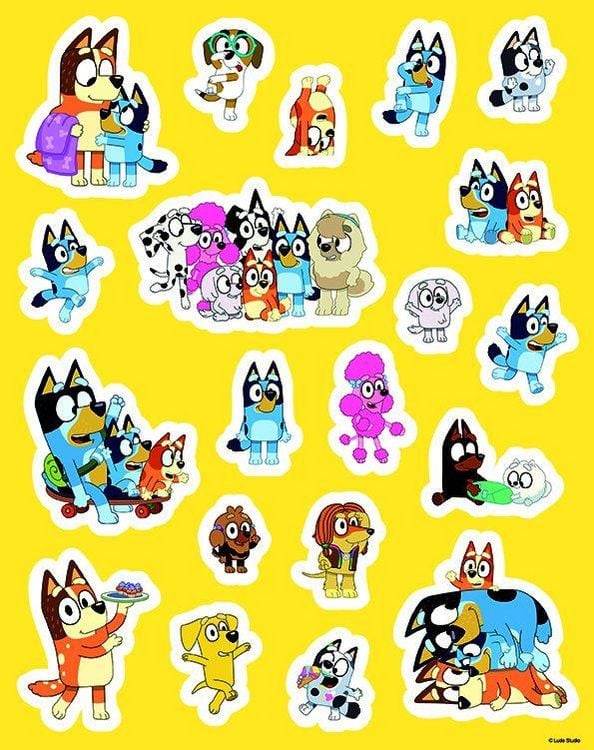 Produktbild: Bluey: Mein Mal- und Stickerspa&szlig;