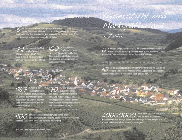 Produktbild: Zeit zum Wandern Kaiserstuhl und Markgr&auml;flerland