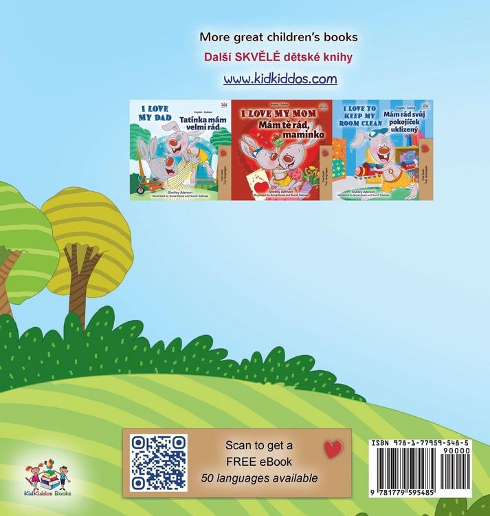 Produktbild: I Love Summer (English Czech Bilingual Children's Book)