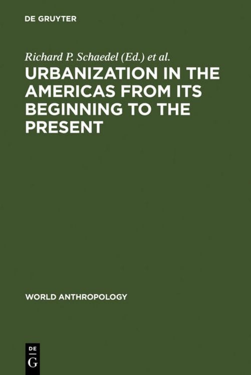 Produktbild: Urbanization in the Americas from its Beginning to the Present