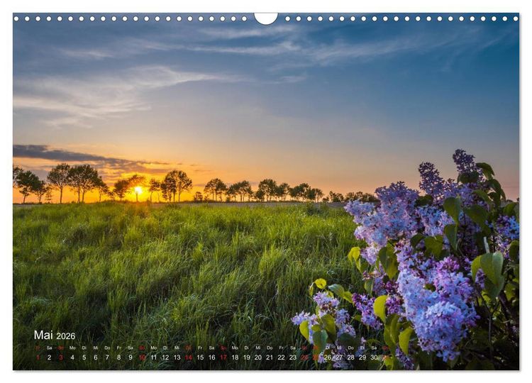 Produktbild: Deutschland Blicke in die Natur (Wandkalender 2026 DIN A3 quer), CALVENDO Monatskalender